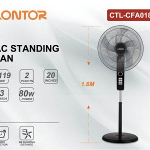 Lontor Ac Standing Fan – 20 Inches