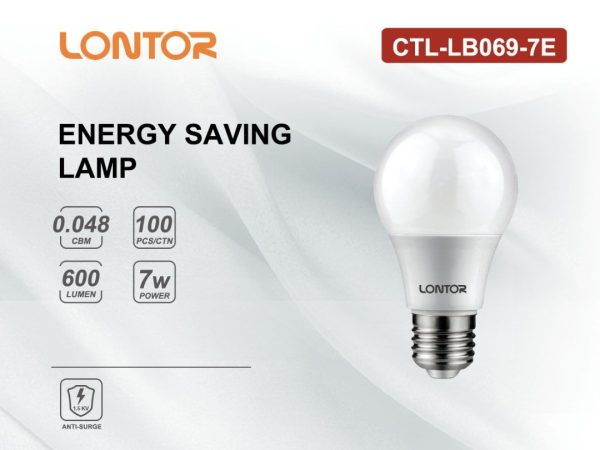 Lontor ENERGY SAVING LED BULB 7W